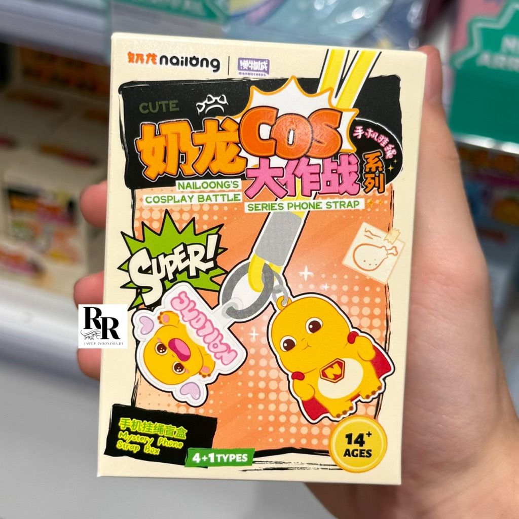 OhSome x Manwucheng - Blindbox / Aksesoris HP / Nailong Milk Dragon Cos Big Battle Series Mobile Las