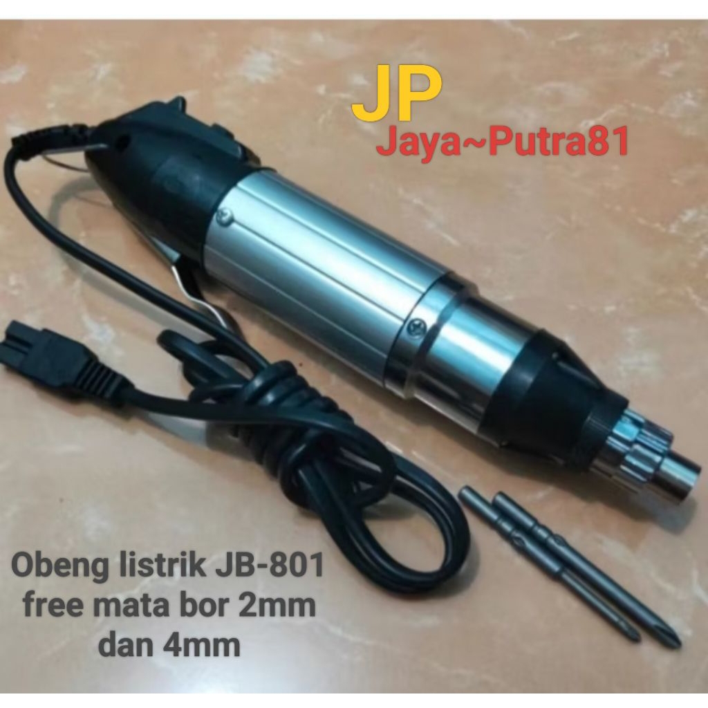 SCREWDRIVER ELECTRIC JB-801 / Bor Obeng listrik JB 801 DC 12V - 24V - 36V
