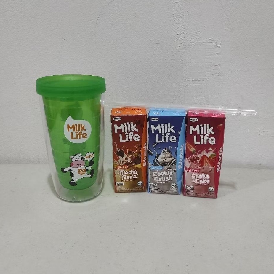 

Milklife FREE Tumbler Milli + Susu UHT 3pcs