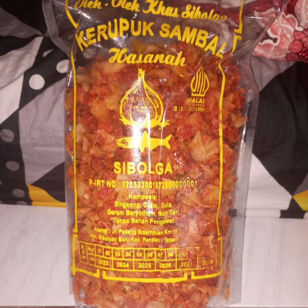 

keripik sibolga 1/2 kg