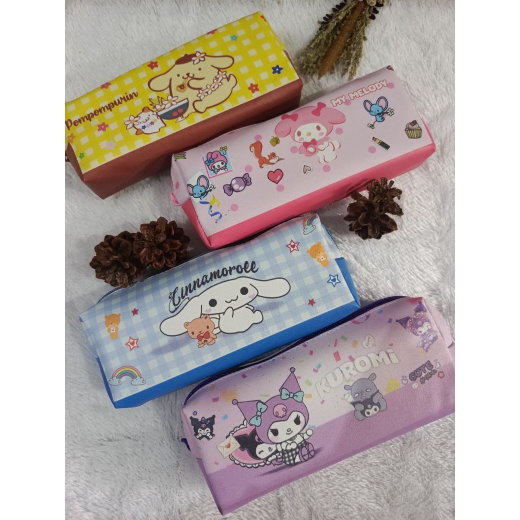 

Tempat pensil kuromi besar / Tempat pensil anak motif kuromi besar