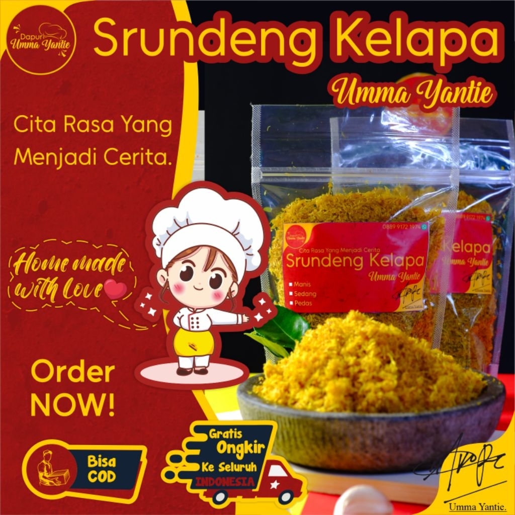 

Serundeng Kelapa 150 Gram Srundeng Rumahan Premium Halal