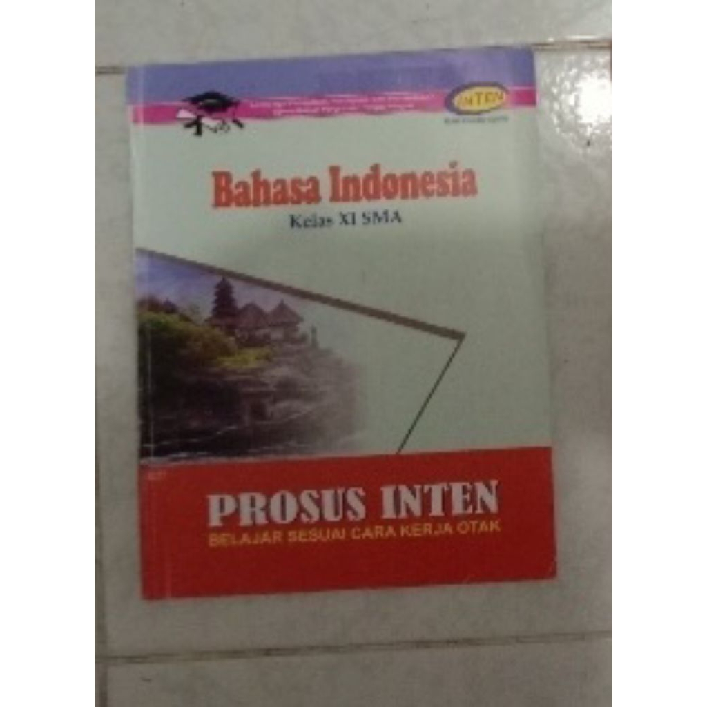 BUKU INTEN KELAS 11/BUKU UTBK/BUKU PRELOVED INTEN KELAS 11