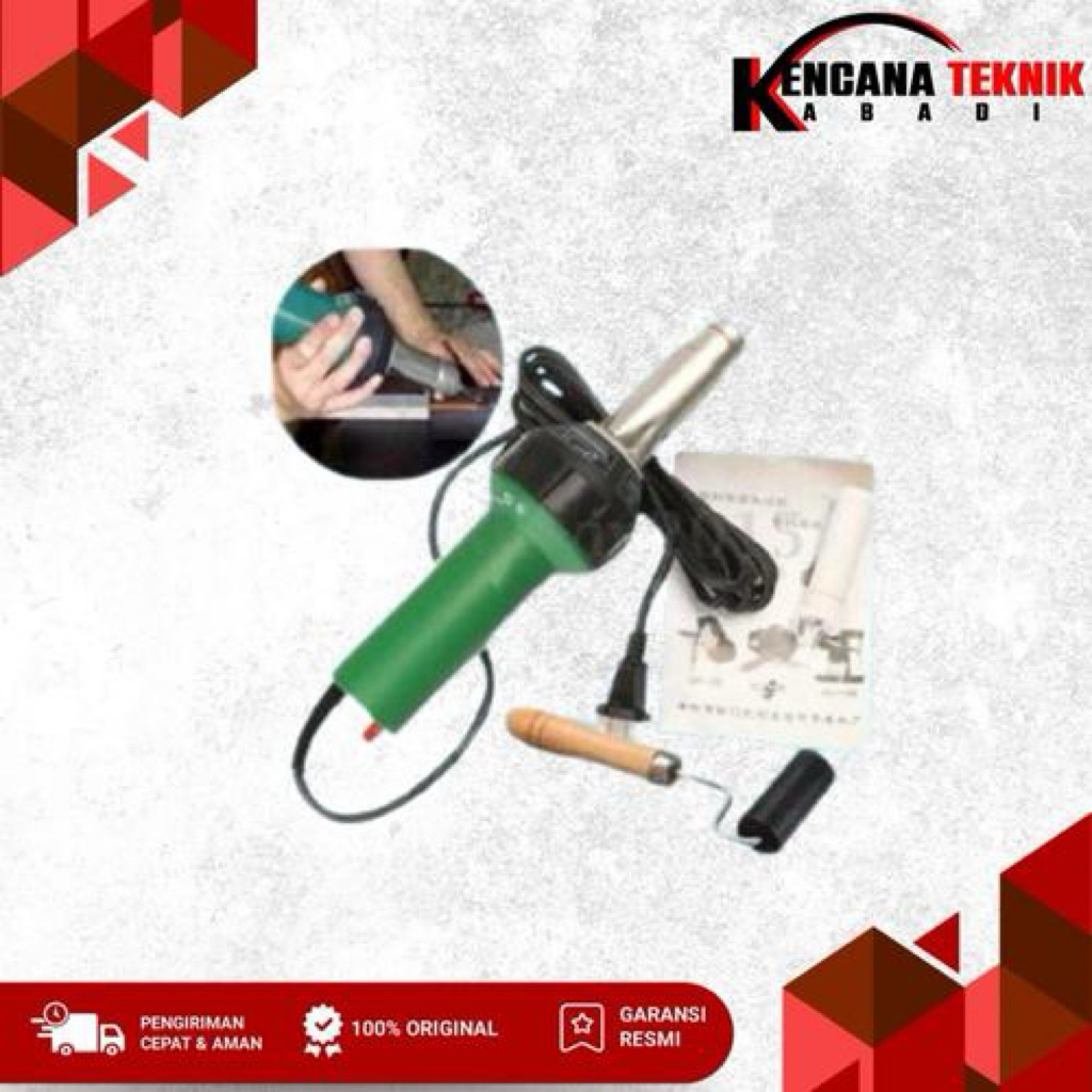 Hot Air Torch Plastic Welding Gun Welder 220V 1600W