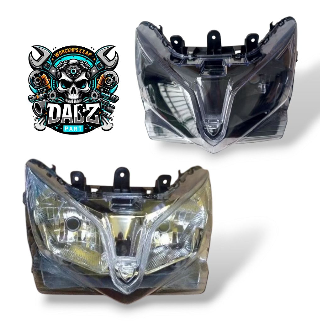 Reflektor Lampu Depan Vario 125 Old Lama 2012-2014 Original Copotan