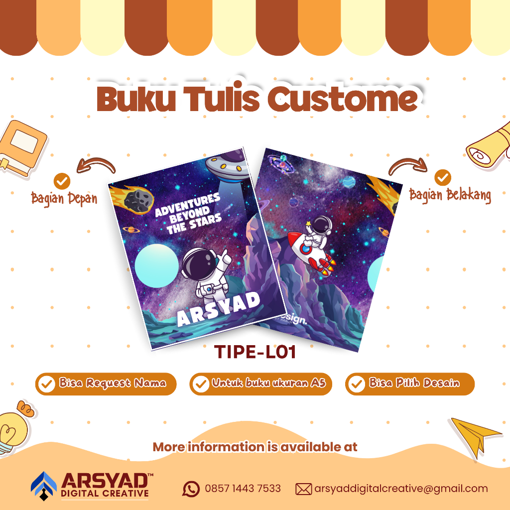 

Buku Tulis Costum | Buku Tulis Sekolah