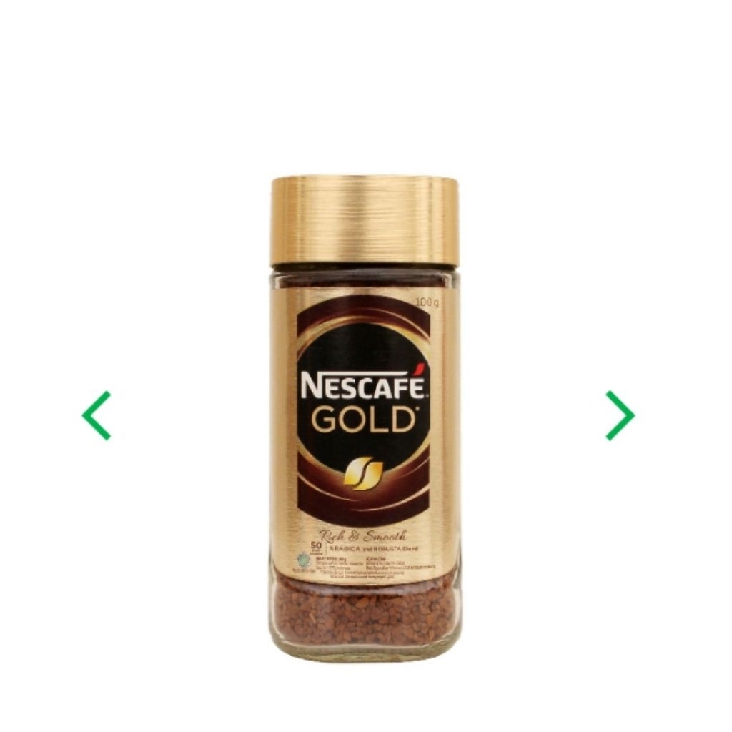 

Nescafe Gold Kopi Instan Kopi Hitam Jar 100gr