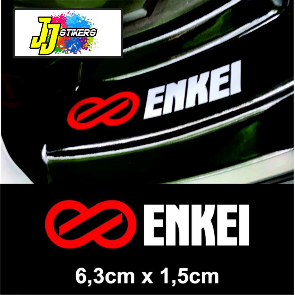 Sticker Cutting Stiker Velg motor mobil Enkei