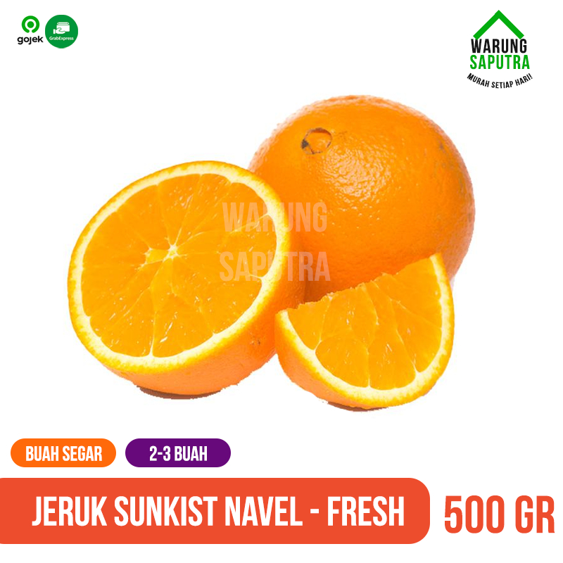 

Jeruk Sunkist Navel Import Segar 500g