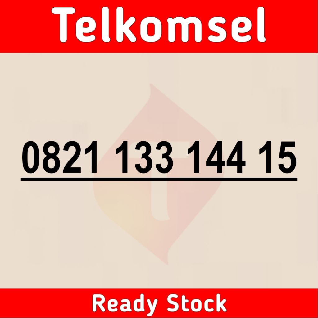 nomer cantik kartu perdana simpati 0821 133 144 15