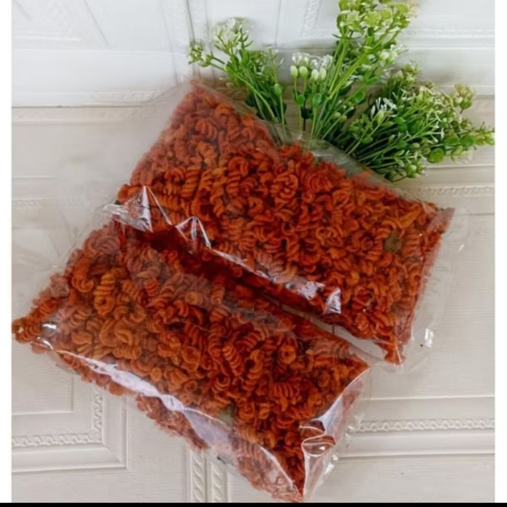 

PROMO 250 gr MAKARONI SEPIRAL/MAKARONI URIL / PEDAS DAUN JERUK