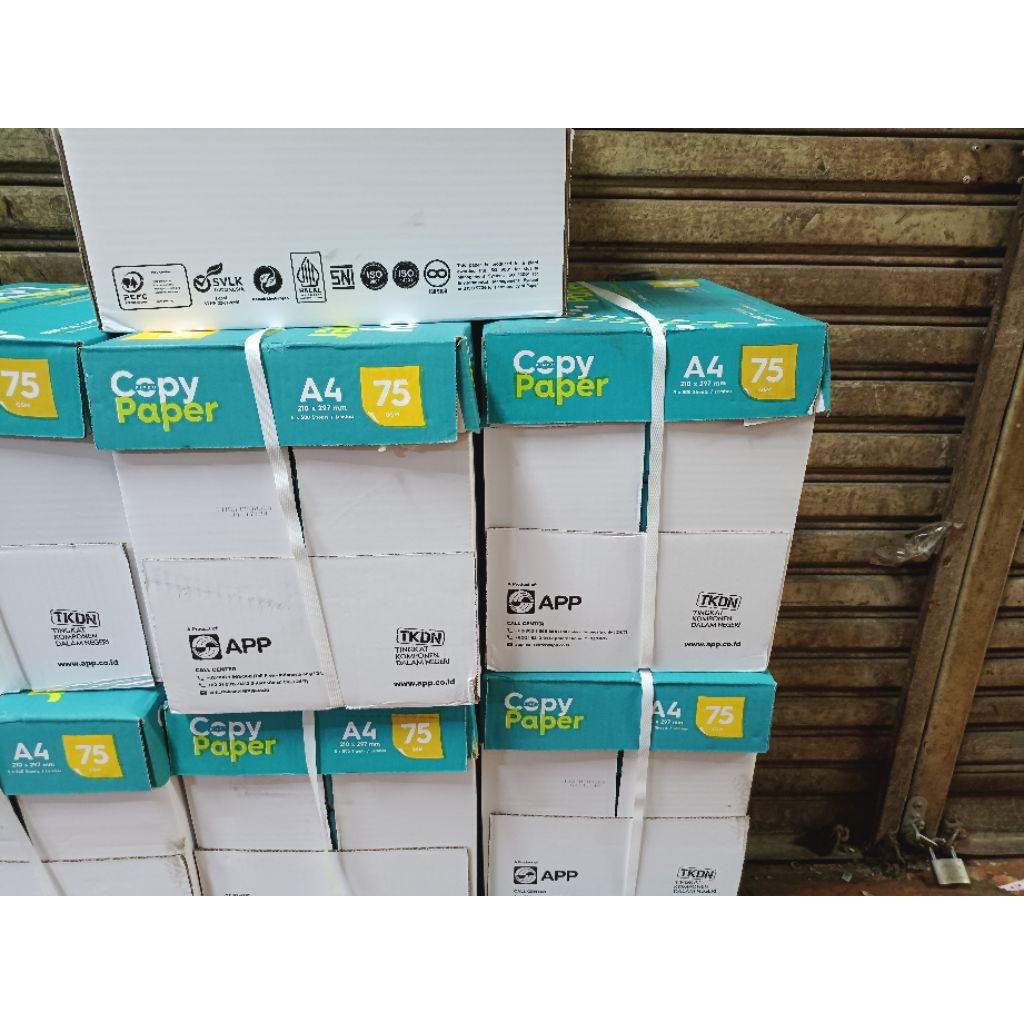 

Kertas HVS A4 75 gram Copy Paper