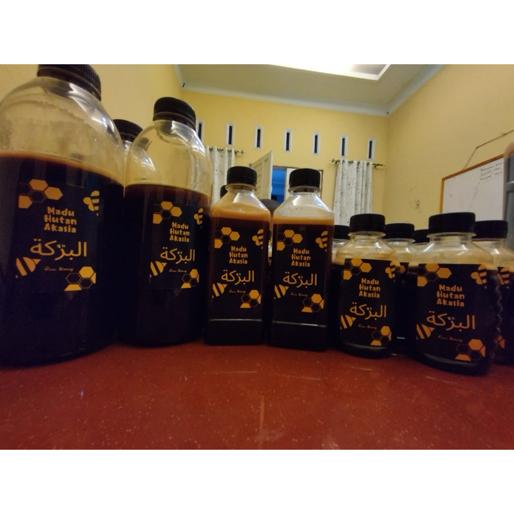 

madu hutan akasia original ukuran 1/2 kg dan 1 kg