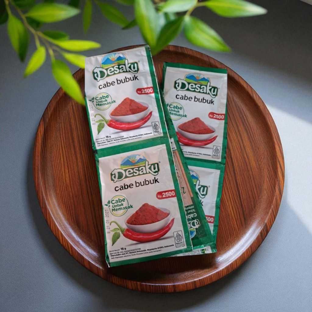 

Cabe Bubuk Desaku Renceng isi 10 Sachet 15gr | Nisadkc