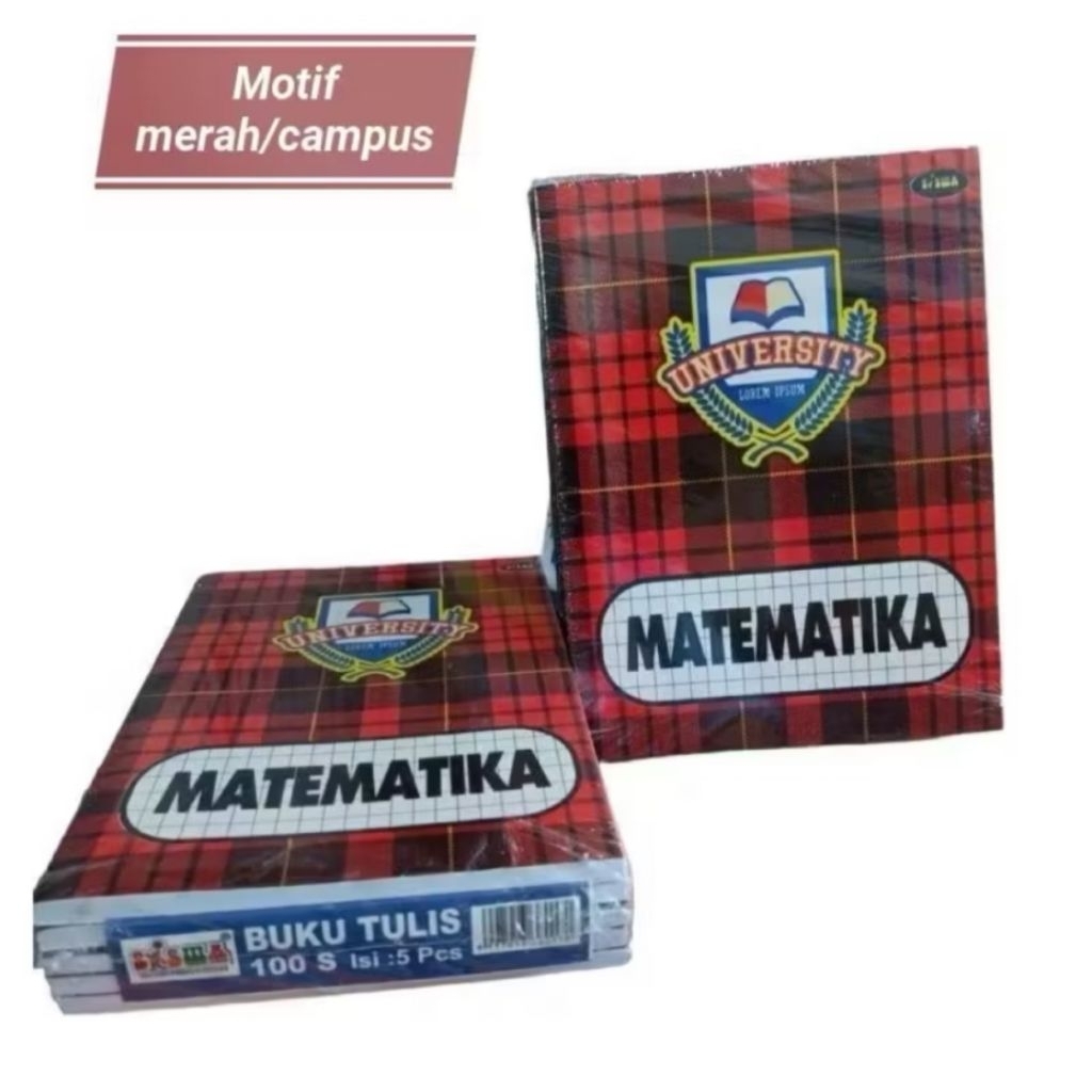 

Buku Tulis Petak Kecil Matematika SISWA isi 100 Lembar ( 1 pcs )
