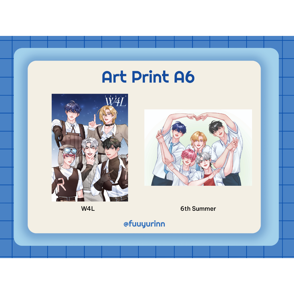 

Plave Art Print (Fanmerch)