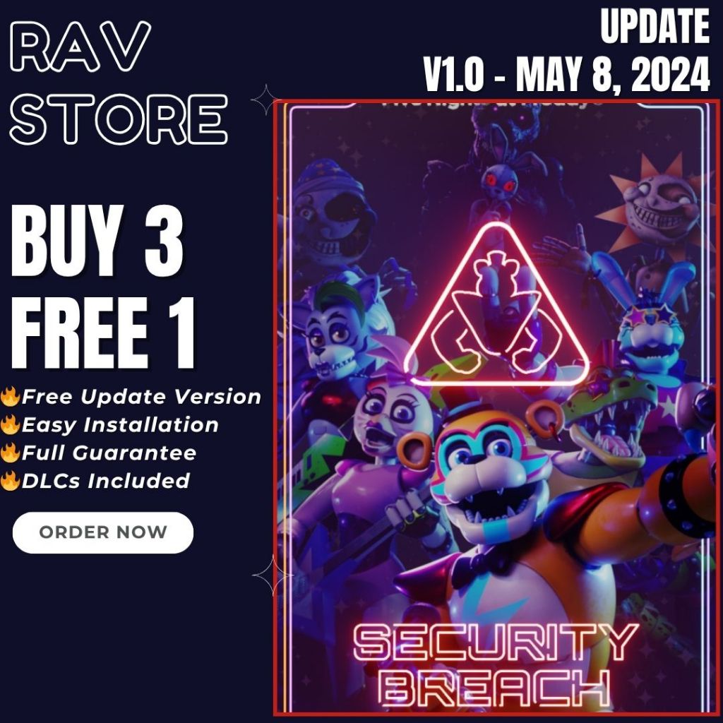 Five Nights at Freddy’s Security Breach [PC-Laptop-Games]