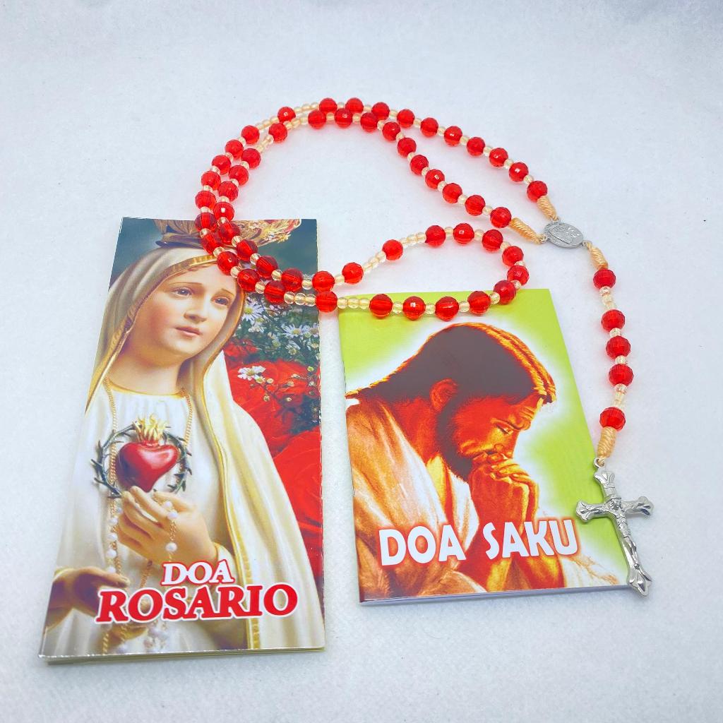 Kalung Rosario - Panduan Doa Rosario - Buku Doa Saku