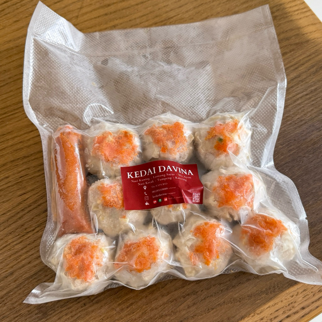 

Frozen Siomay Ayam Udang