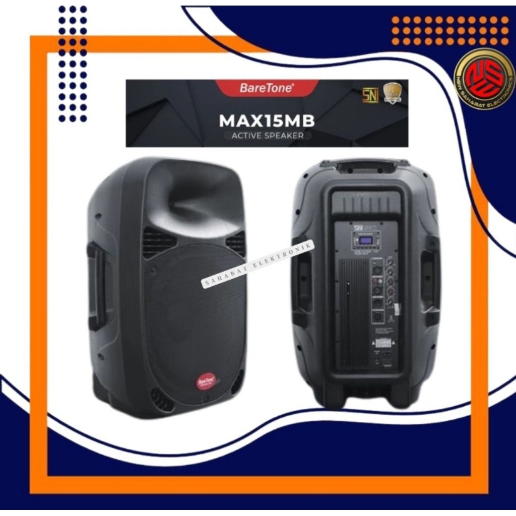 Speaker aktif Baretone 15 inch MAX 15MB