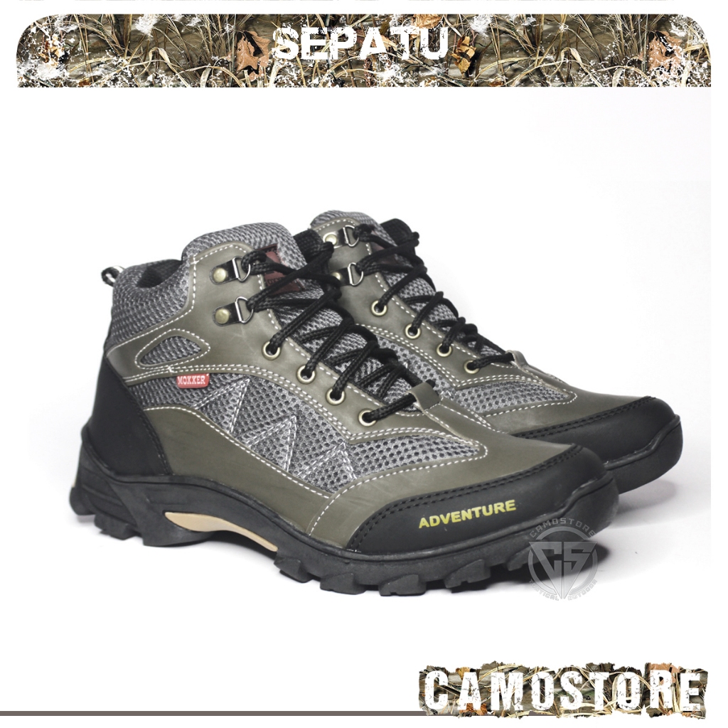 Sepatu Hiking Outdoor Gunung Mid Murah