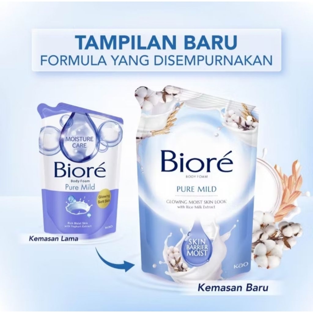 Biore sabun mandi cair 800ml
