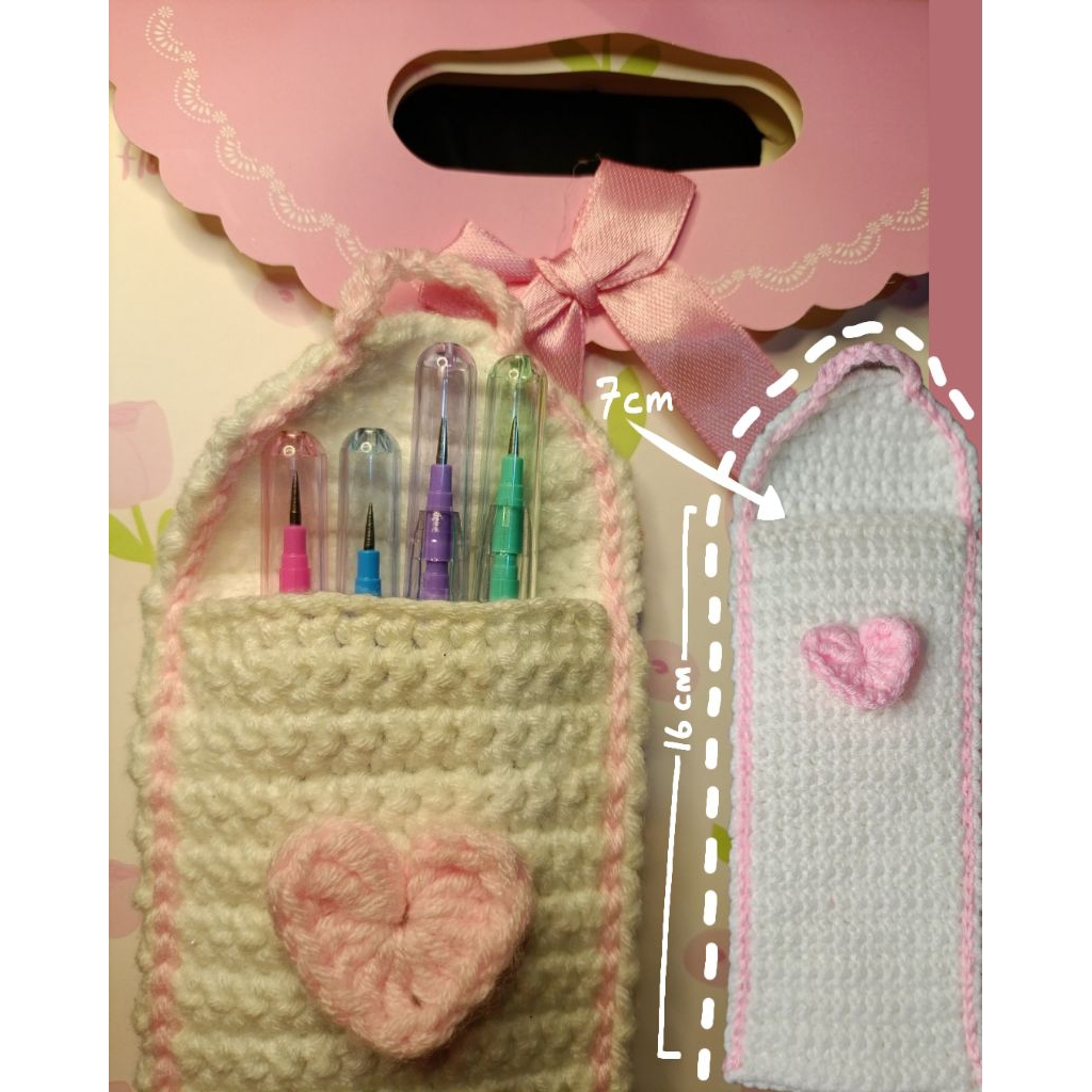 

Crochet Pencil Case | Tempat Pensil Rajut