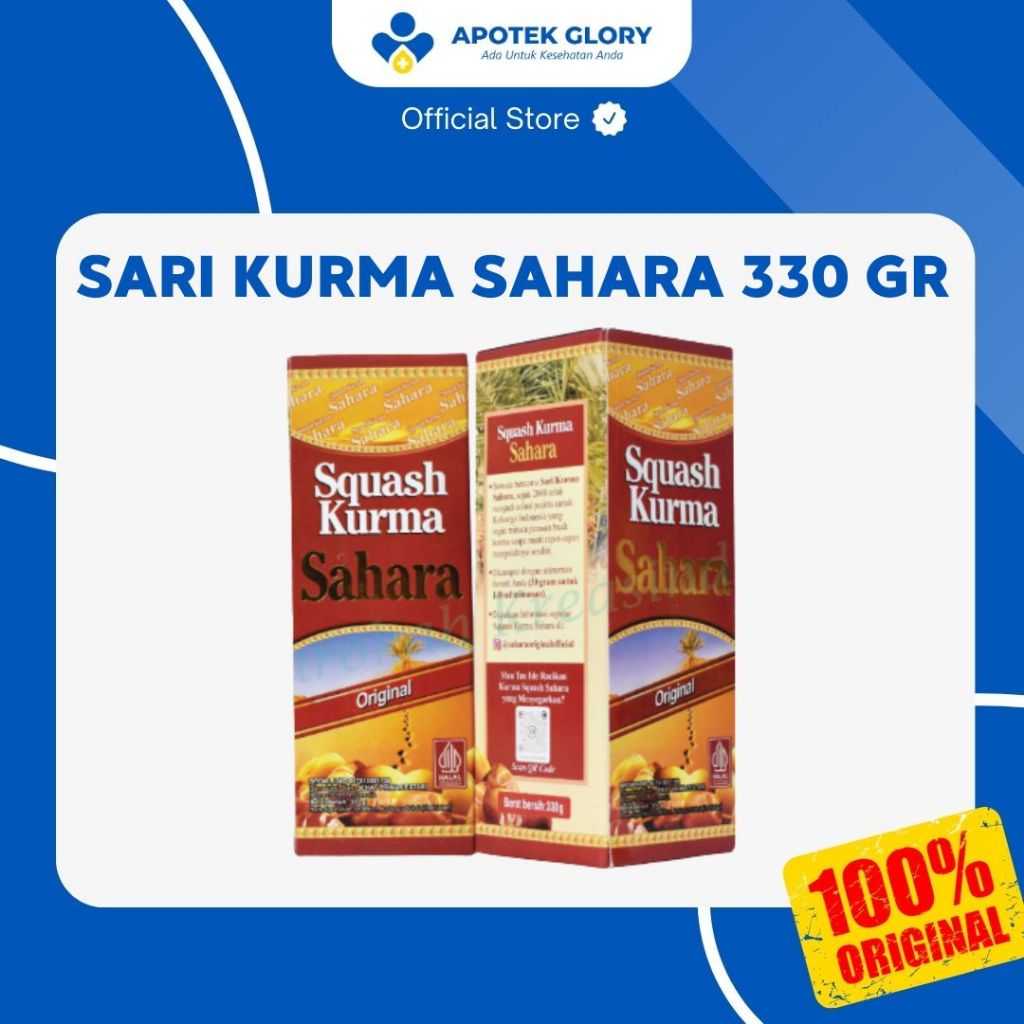 

SARI KURMA SAHARA 330 GR PENAMBAH NAFSU MAKAN, PEREDA NYERI OTOT DAN TULANG