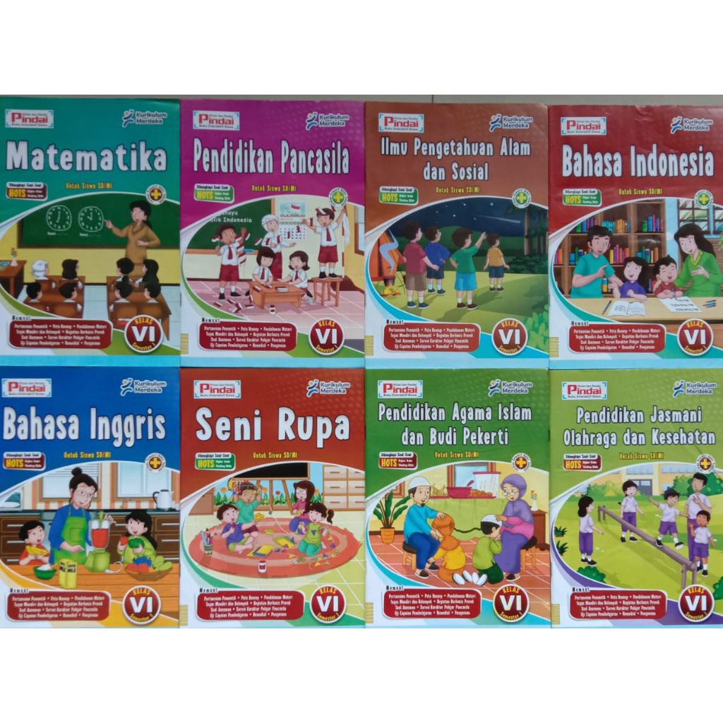 LKS SD mi kurmer kelas 6 semester 1 CV Arya duta