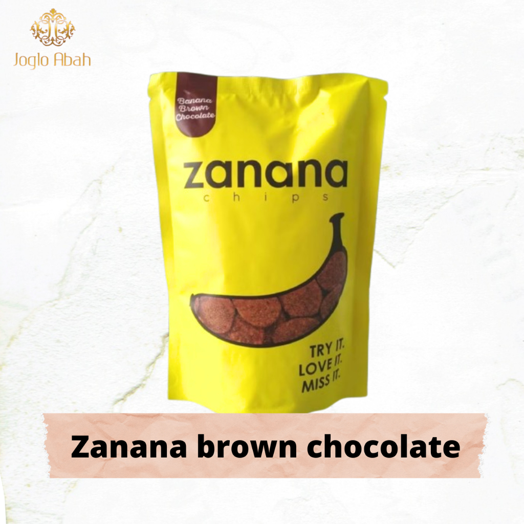 

Keripik Pisang Zanana brown chocolate - Joglo Abah