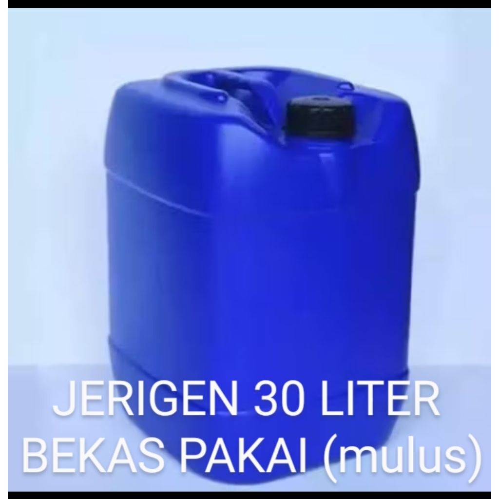 JERIGEN 30 LITER BEKAS PAKAI Mulus Tanpa Bocor