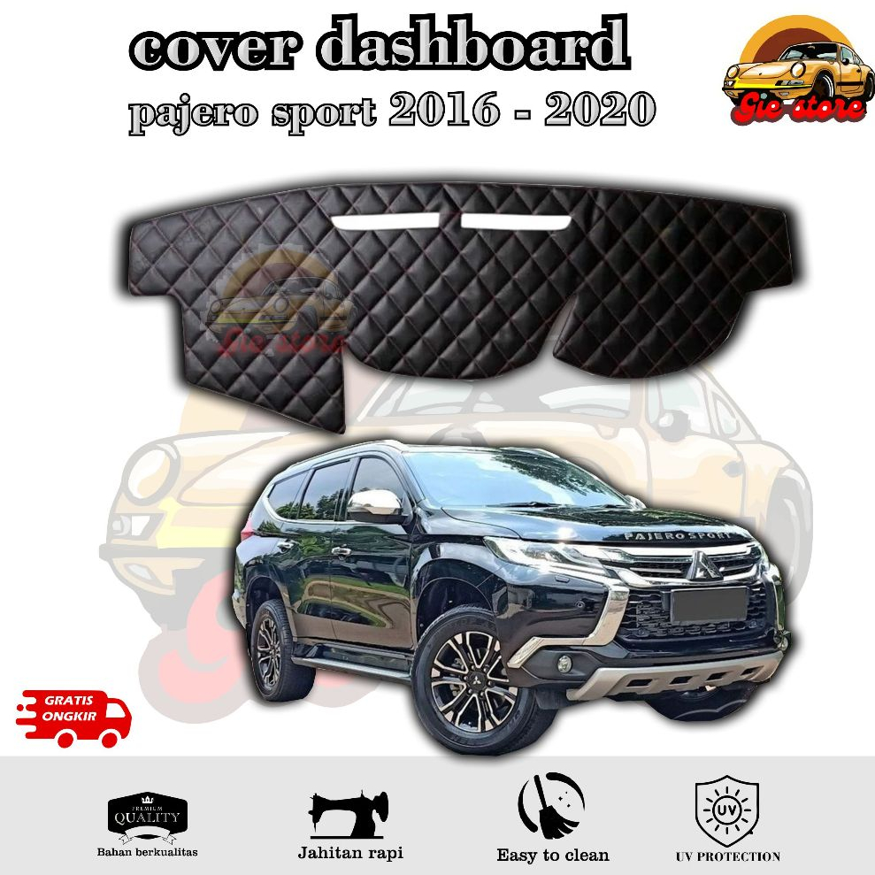 Cover Alas Karpet Pelindung Dashboard Mobil Pajero sport 2016-2020