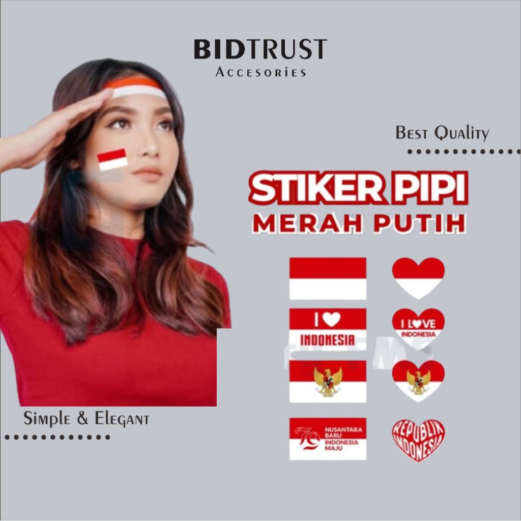 

STIKER BENDERA MERAH PUTIH HUT RI KEMERDEKAAN 17 AGUSTUS • Kertas Anti Air Pipi Buku Bendera Indonesia Agustusan Lomba Jalan Santai Anak Dewasa Cowok Cewek Lucu Bola Pahlawan Motor Mobil Kulkas Pintu