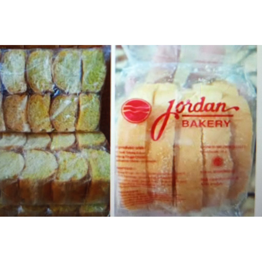 

Roti Kering Jordan (1 pack isi 10pcs) Pemb >=2 @Rp. 10.900 >=5 @Rp. 10.800 (MINIM 4 WAJIB TAMBAH DUS/BUBBLE WRAP)