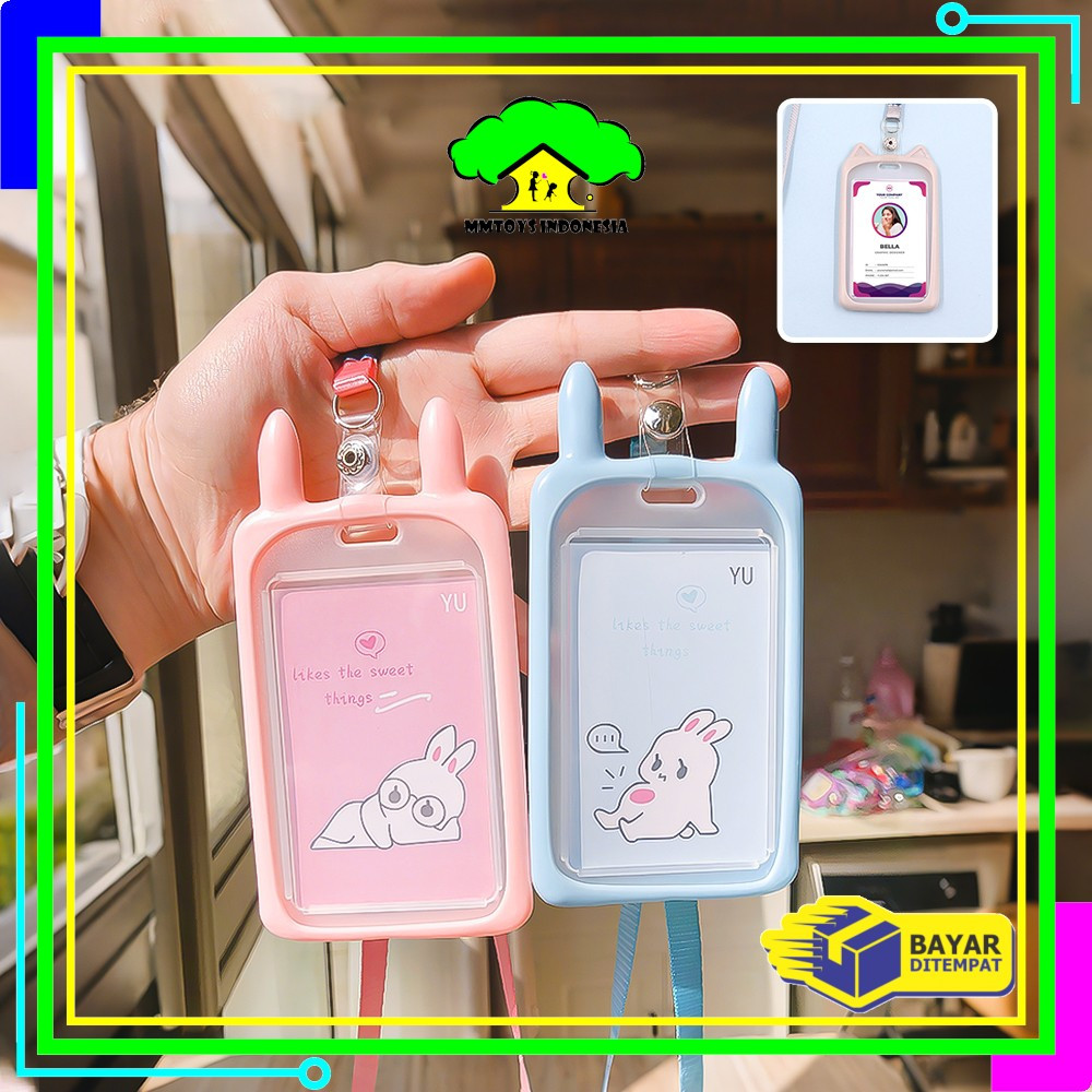 

MI-C324 Name Tag ID Card Holder Gantungan Kartu Nama Atau Panitia Motif Kartun / Tali ID Card Nama / Gantungan Tali Kartu Akses Kantor MRT Busway Lanyard