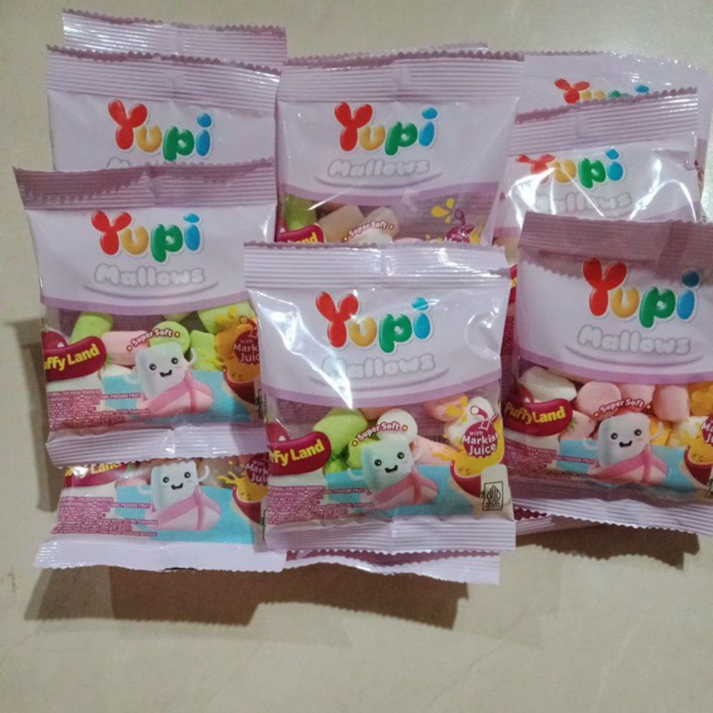 

Yupi Mallows Box isi 12 pcs