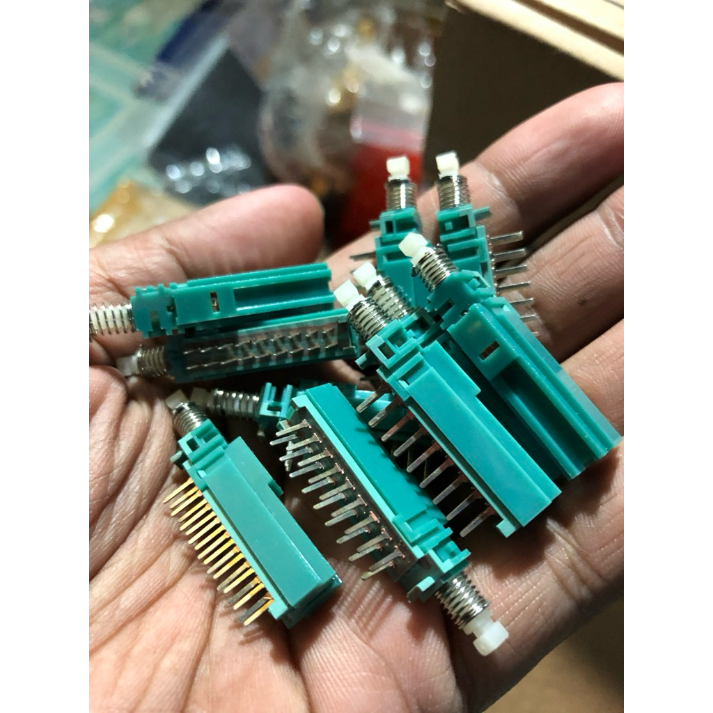 switch DPDT acc 2x9pin 18kaki 18pin 18 pin 2x9 saklar equalizer crossover dll.