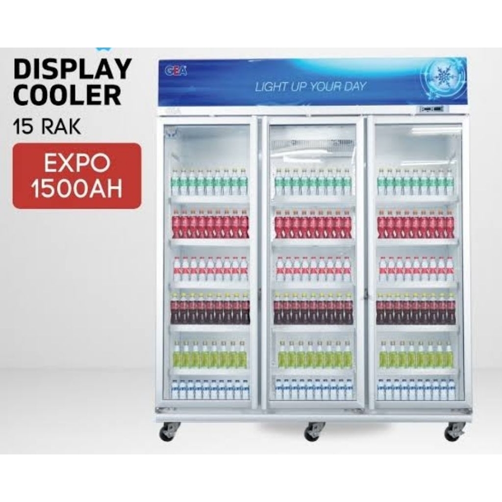 GEA EXPO-1500AH/CN SHOWCASE 3 PINTU 1500 LITER EXPO1500 EXPO 1500