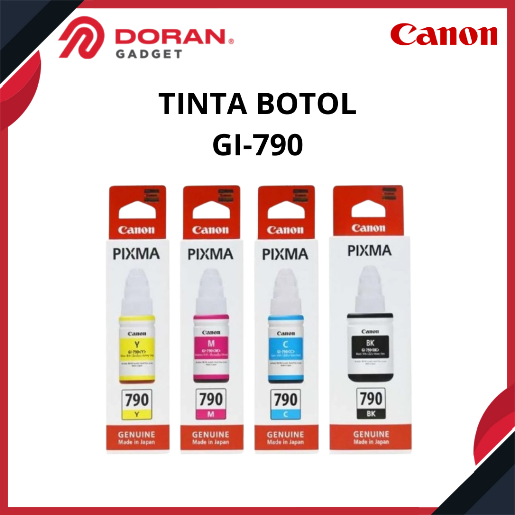 Tinta Printer Refill Canon PIXMA 790 (GI-790)