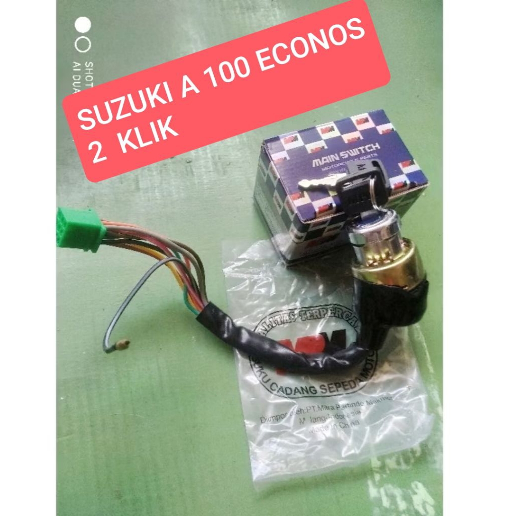 kunci kontak Suzuki a100 a 100 a7 a8 a9  econos 2 klik   kabel 9