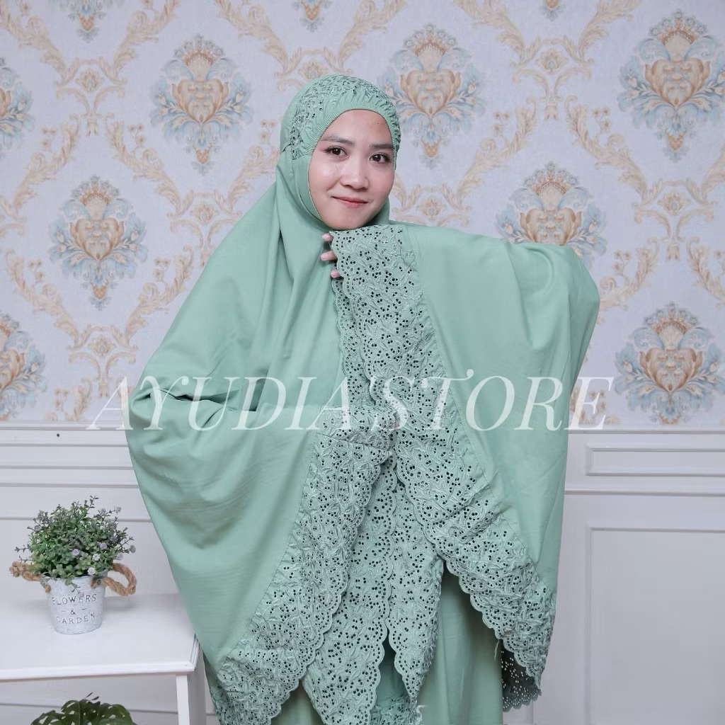 Mukena Dewasa Khodijah Mukenah Khadijah Jumbo premium