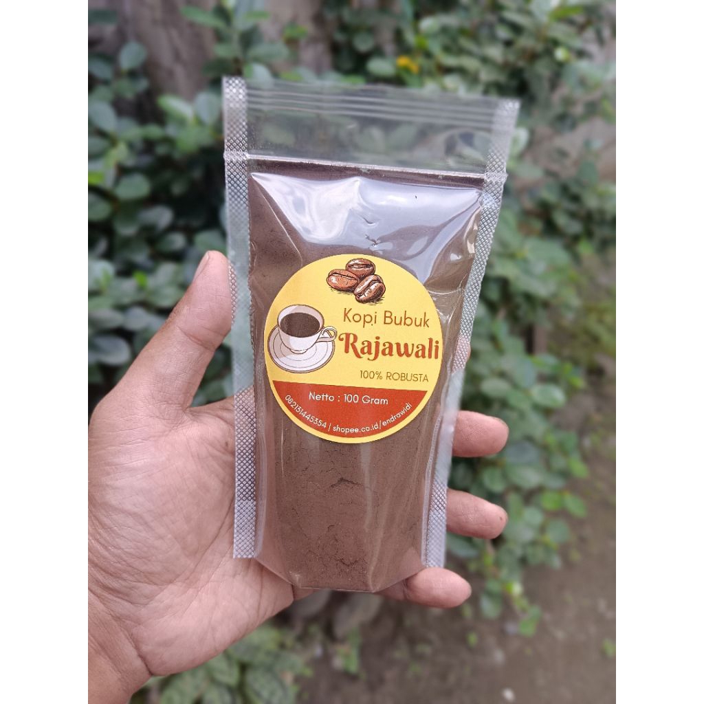 

KOPI BUBUK MURNI RAJAWALI 100% ROBUSTA 100GR