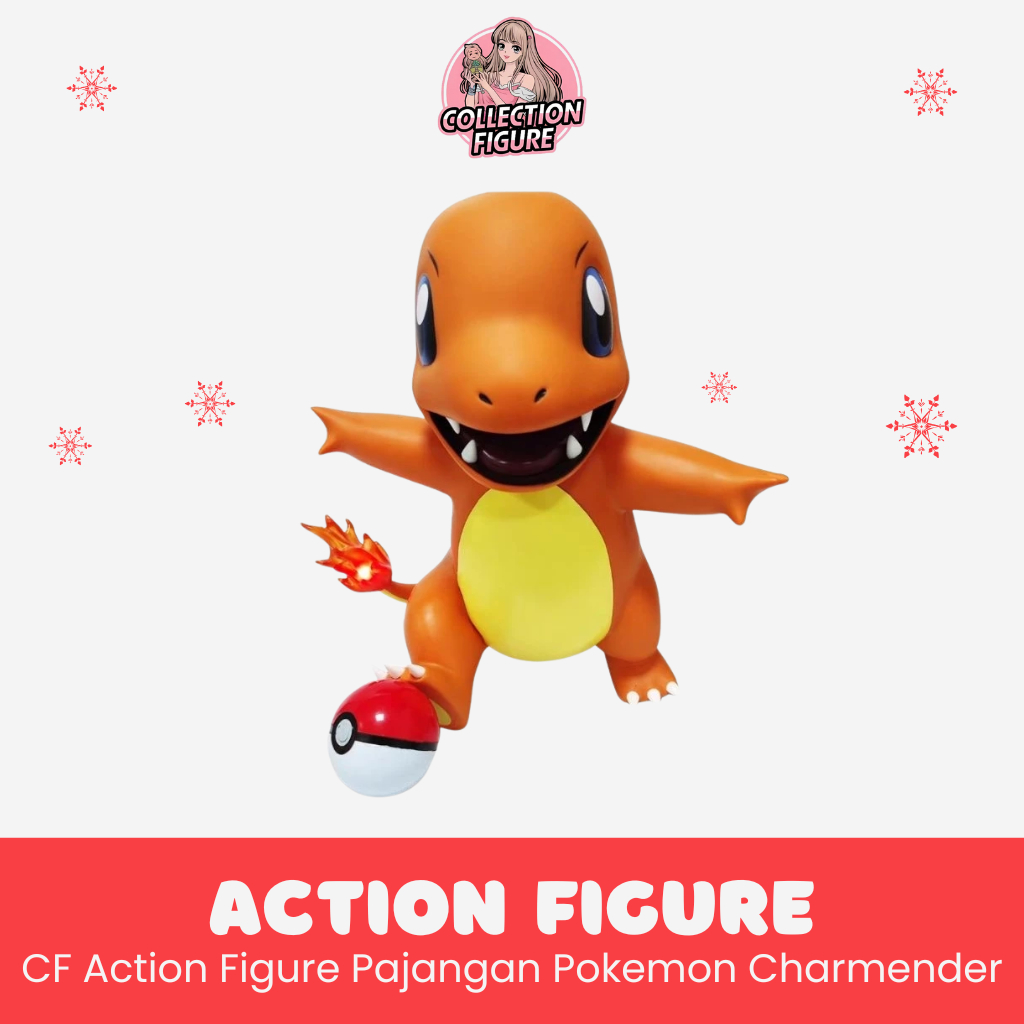 CF Action Figure Pajangan Pokemon Charmender 40cm