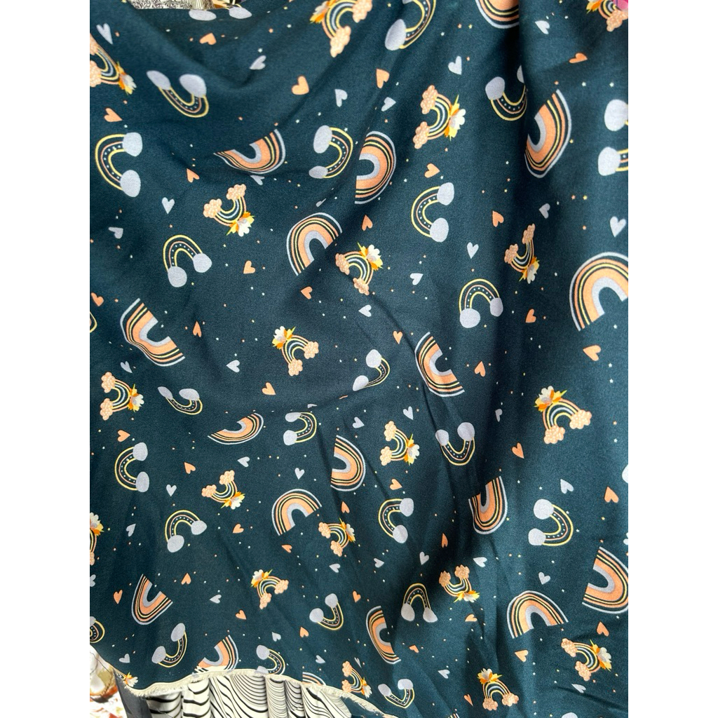 KAIN KATUN RAYON MOTIF ANAK ANAK