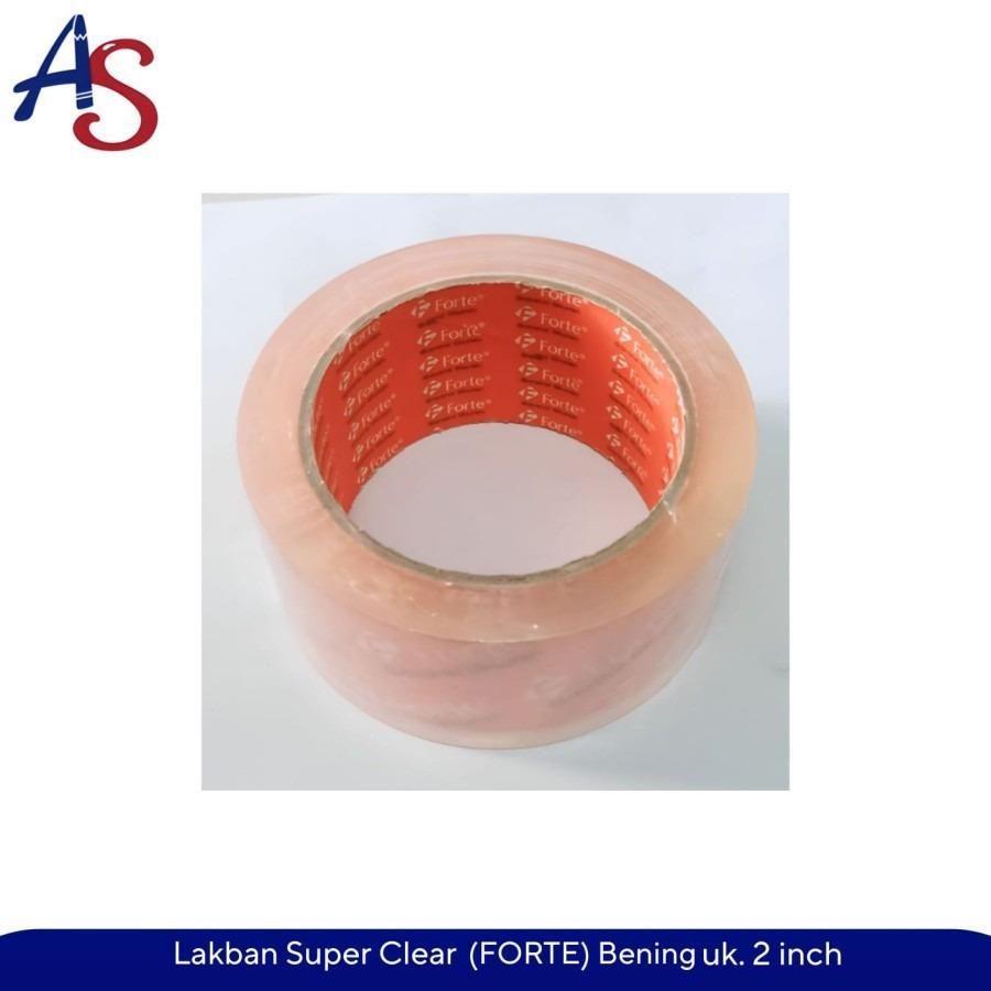 

Lakban Bening Transparan 2 Inch Merk FORTE
