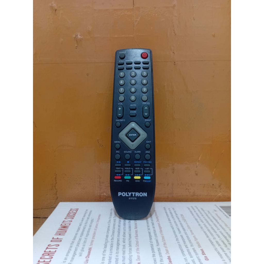 REMOTE TV POLYTRON SERI 81F579 ORIGINAL