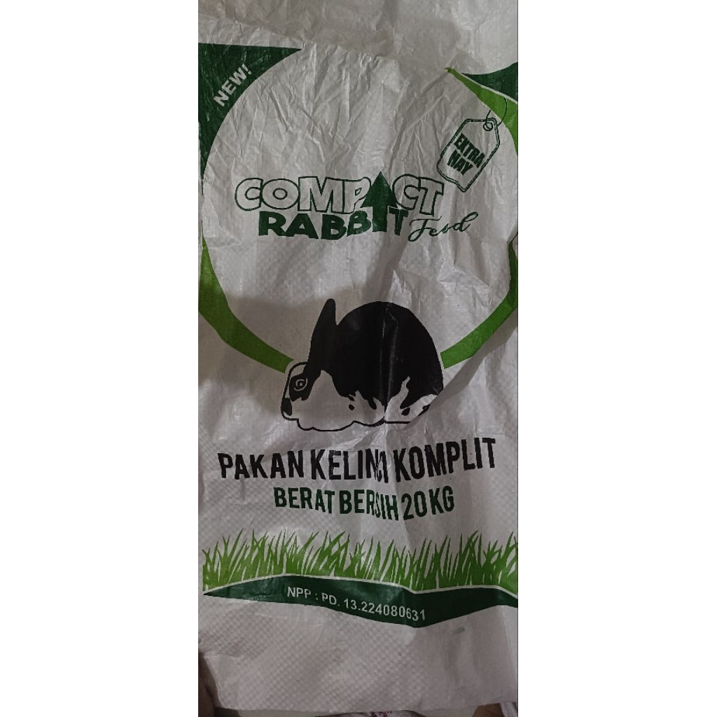 Compact rabbit feed 1 KG