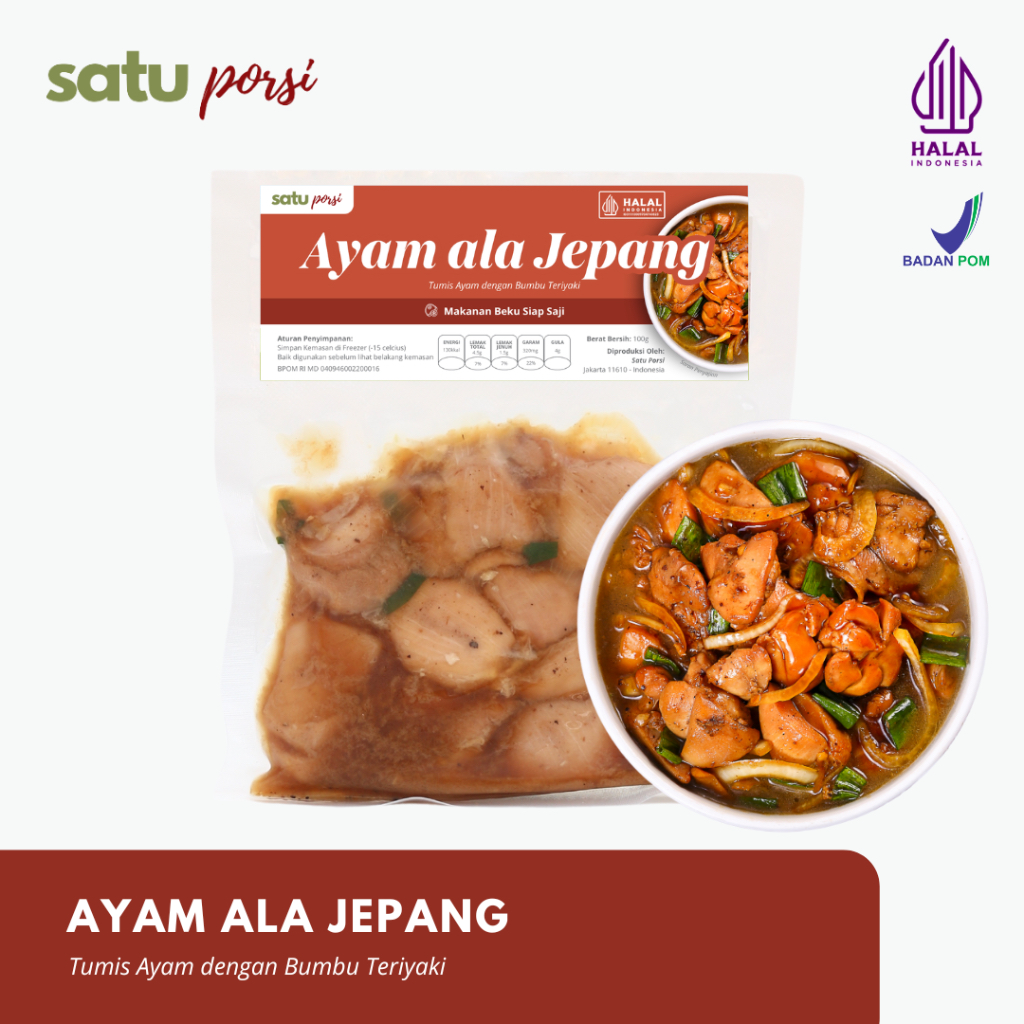 

Satu Porsi Ayam Ala Jepang