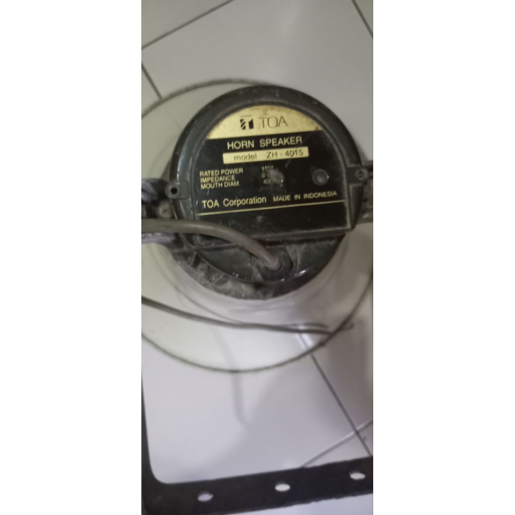 speaker corong toa zh-4015 kondisi bagus