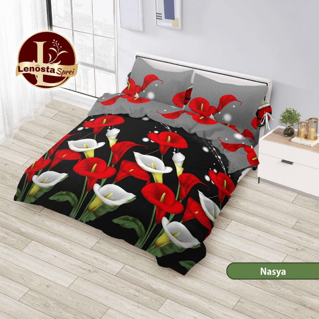 Jovanka - Bed cover Set / Bed Cover Nasya By FATA Ukuran 180x200 / 160x200